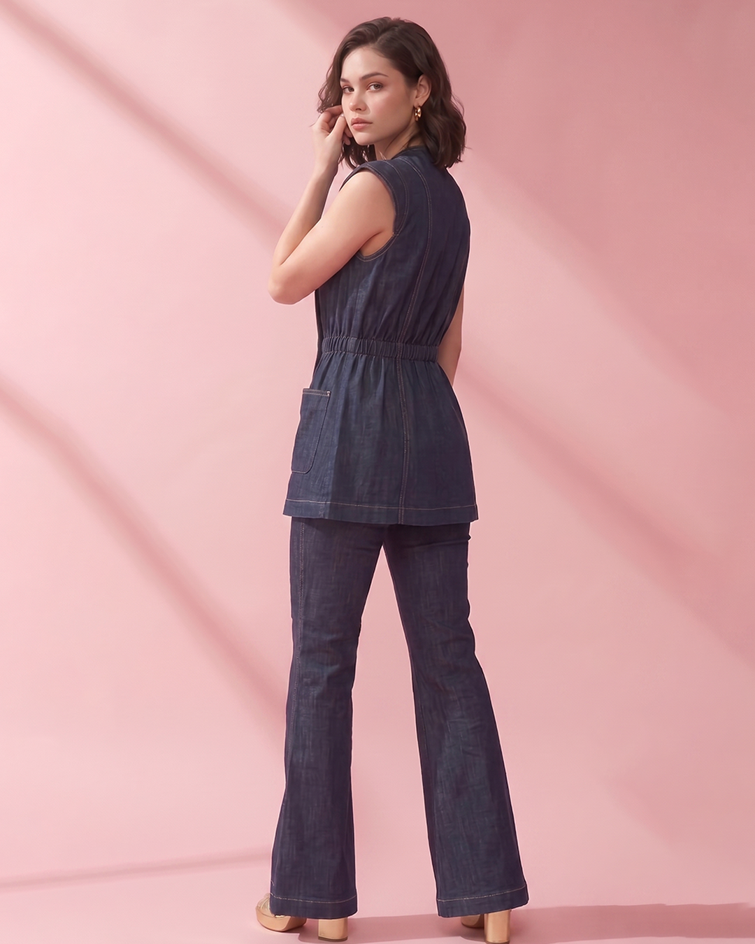 Aura Flare denim Pant