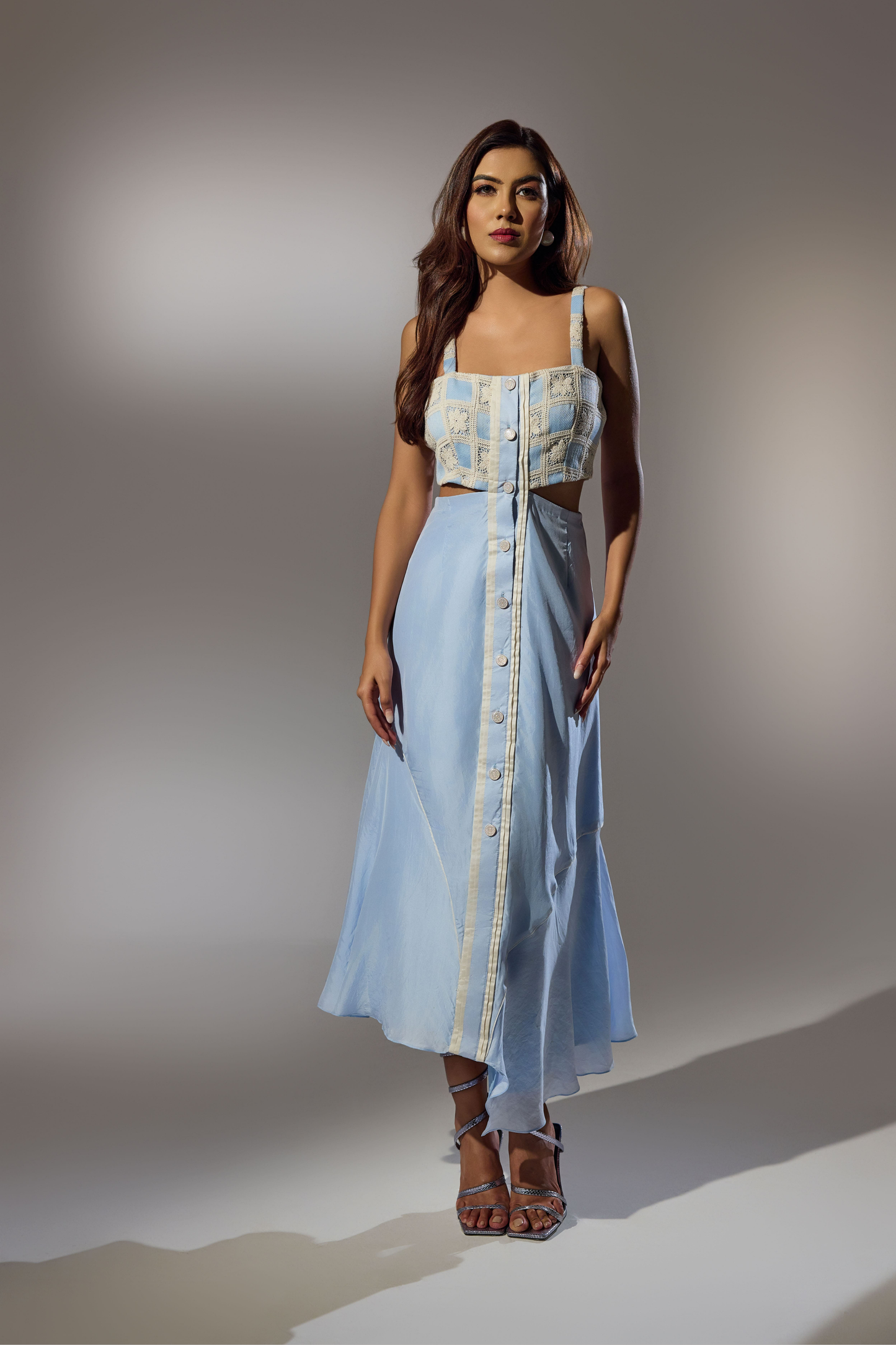 Ocean Pearl Midi Dress
