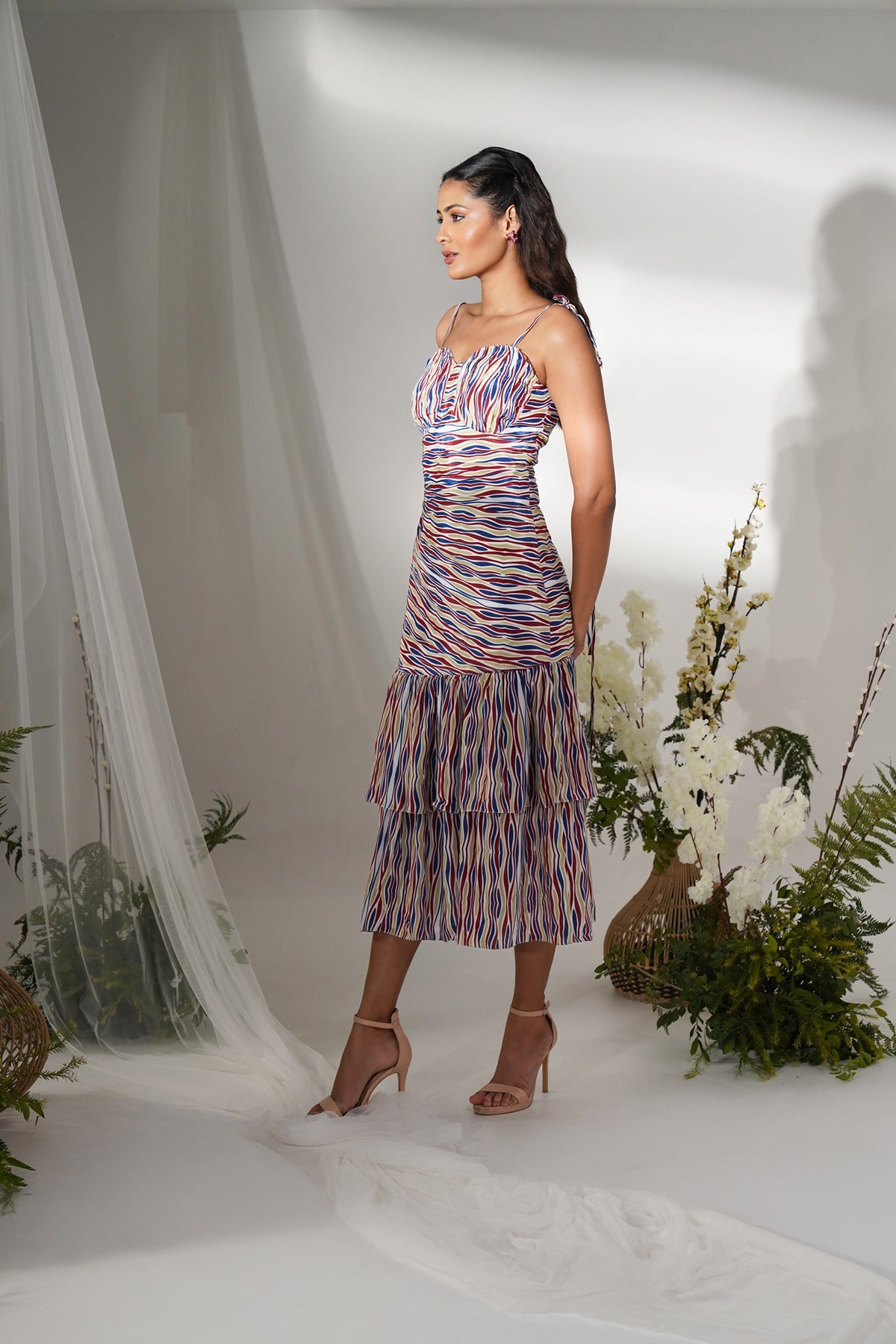 Ocean Reverie midi dress