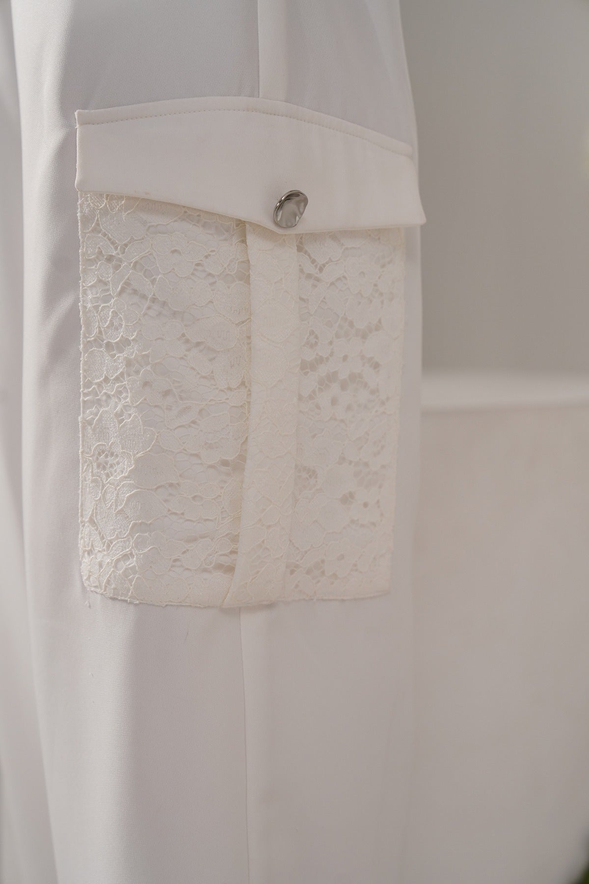 Ivory Cargo Trousers