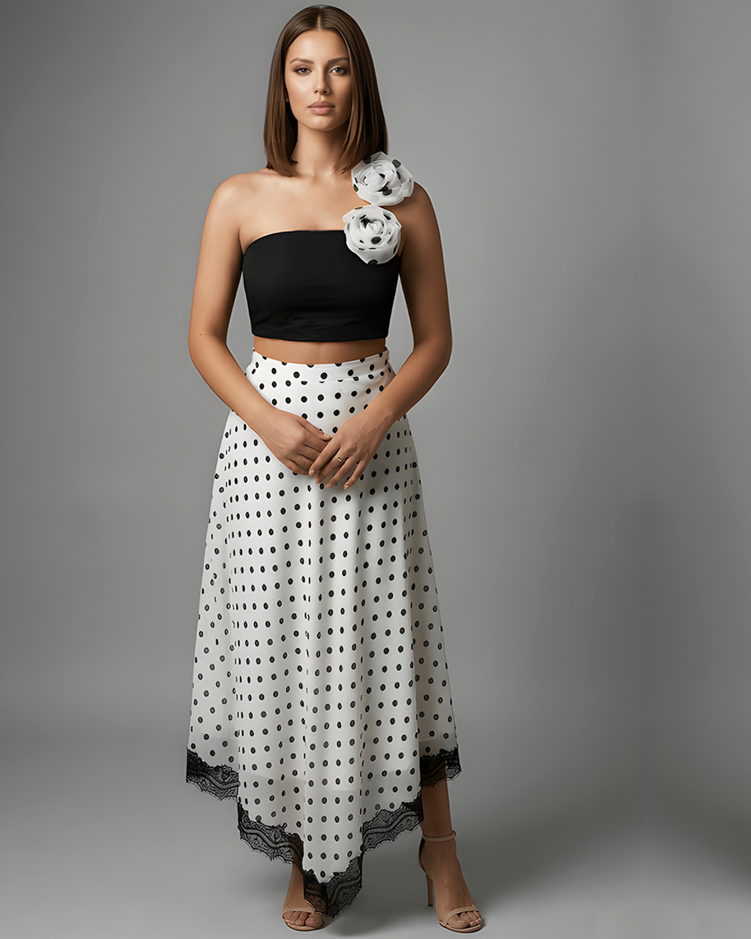 Vintage Dot Grace Skirt
