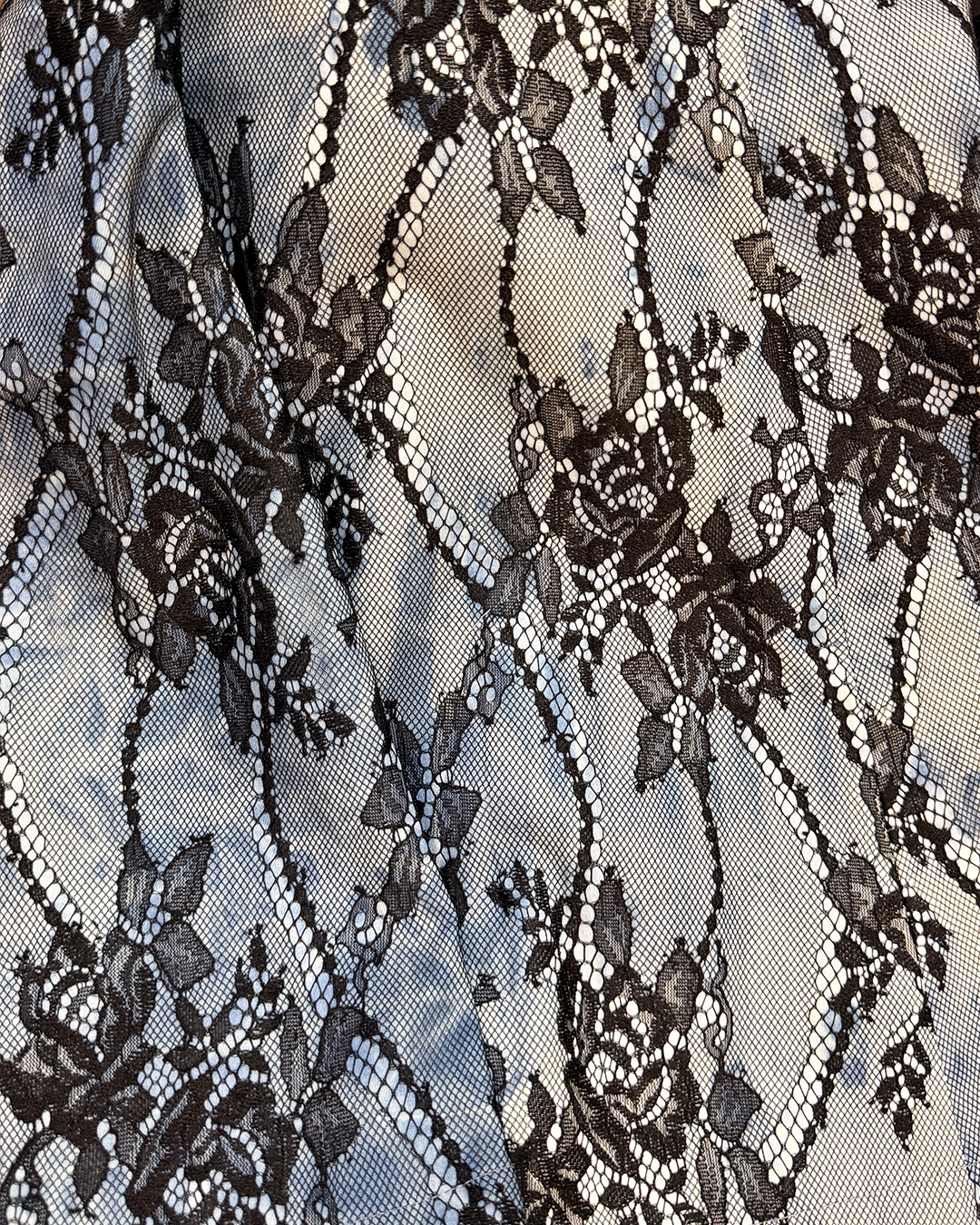 Eclipse Denim Lace Dress