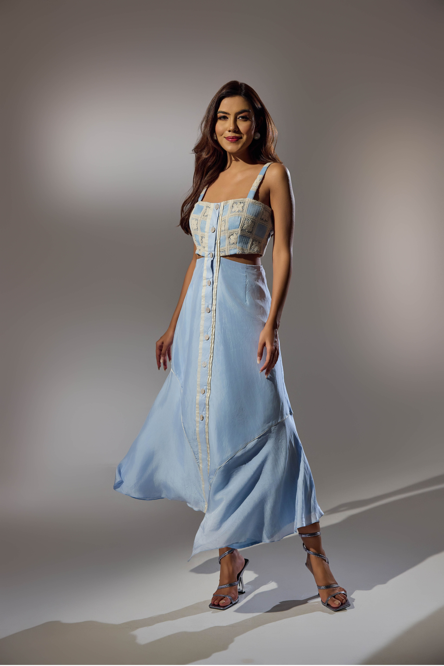 Ocean Pearl Midi Dress