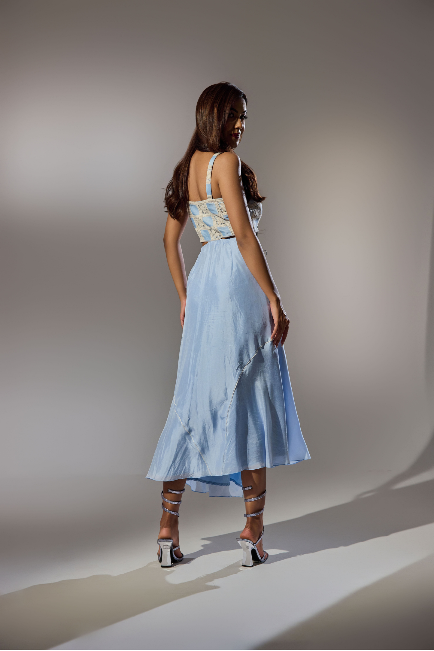 Ocean Pearl Midi Dress