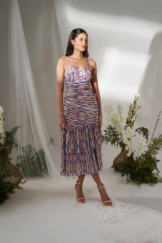 Ocean Reverie midi dress