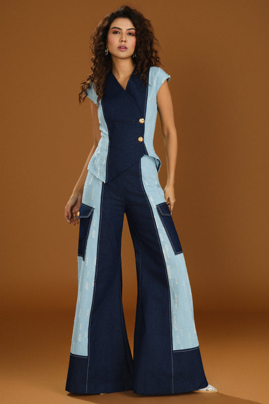 Shade play Flared Pant