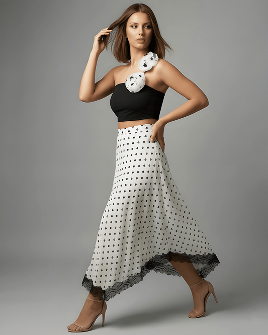 Vintage Dot Grace Skirt